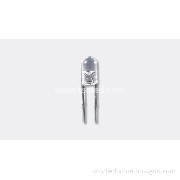 3.0x 5.1mm Round without Flange LED Lamp (TL-R3NW-40)